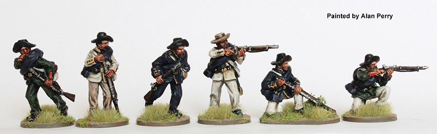 Perry Triple Alliance TA 43 Caçadores brésiliens figurines