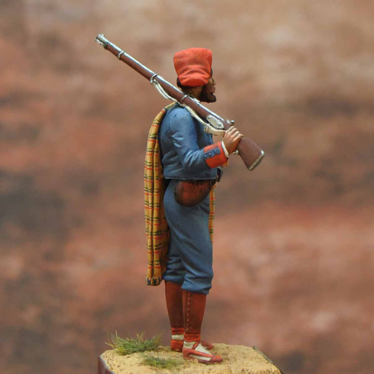 Art Girona Spanish Serie Volontaires Catalans figurine 54mm
