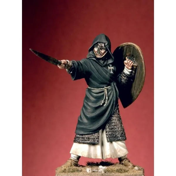 Art Girona Miniatures Brother Knight figurine 12e siècle