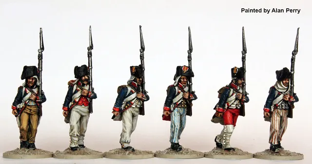 Perry Miniatures FE48 Fusilier figurine marche attaque 1798