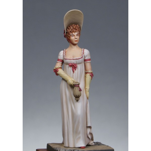 Art Girona Miniatures Merveilleuse figurine Directoire à peindre