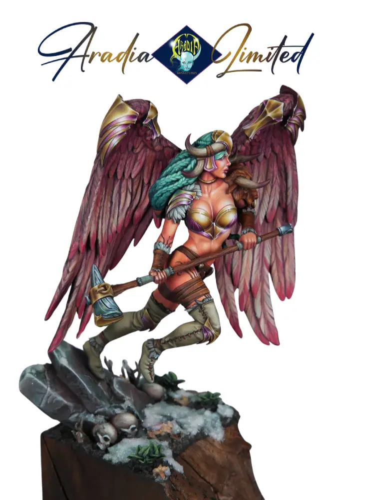 Aradia Minis Hyperborea Brynhildr figurine résine