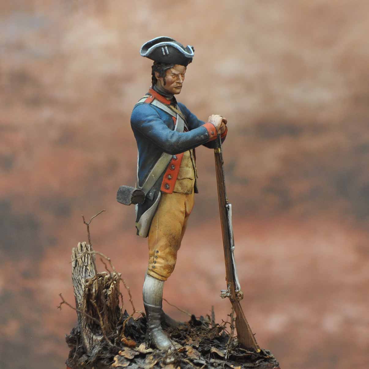 Art Girona International 2nd Maryland Regiment 1777 figurine 54mm