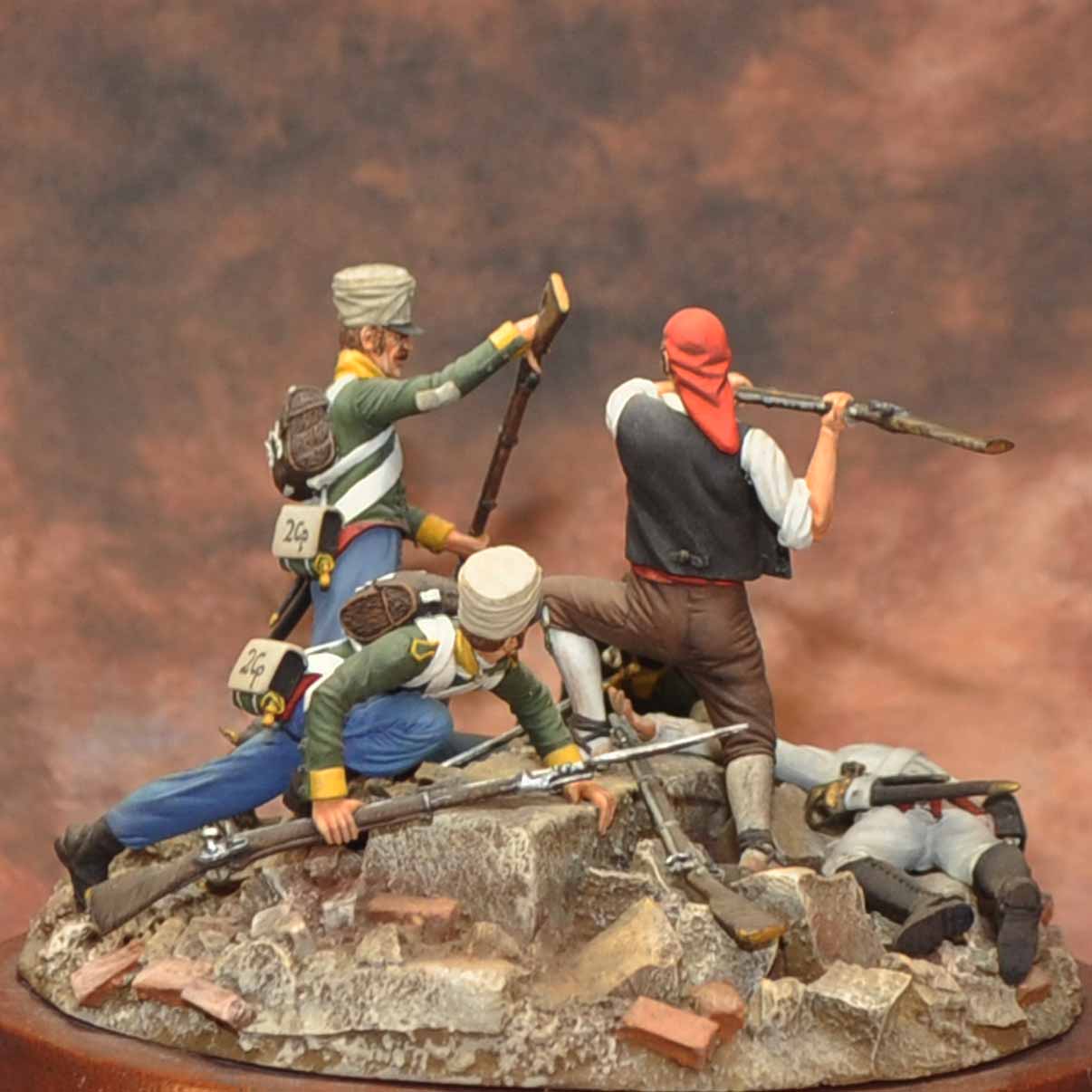 ART GIRONA Napoleonic El gran dia de Girona 1808 maquette