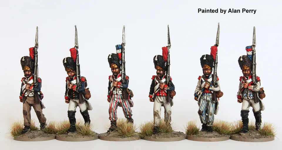 Perry Révolution REVF7 grenadiers figurines bonnet d'ours