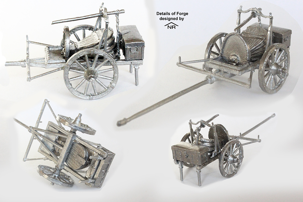 Perry Miniatures Napoleonic RN 74 maquette forge campement