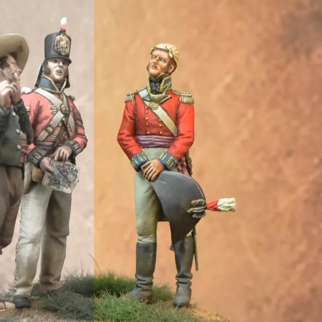 Art Girona Officer 3rd Foot figurine napoléonienne 1803-1815