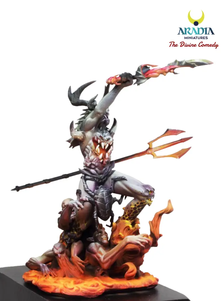 Aradia Minis Dante's Divine Comedy Phlegethon figurine résine