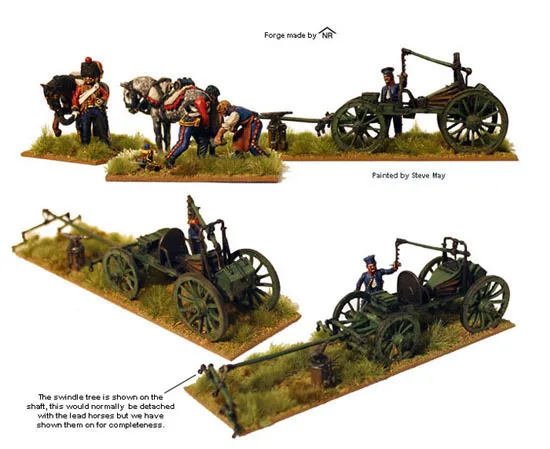 Perry Miniatures Napoleonic FN 151 French Field Forge maquette 28mm