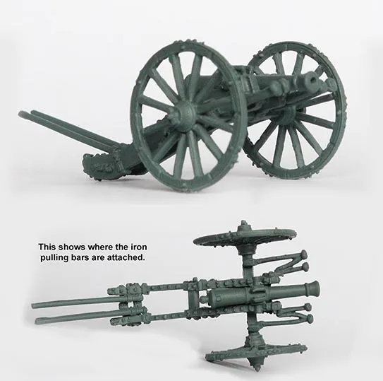 Perry Napoleonic OT 38 canon léger 4 livres maquette