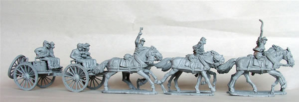 Perry Miniatures ACW43 caisson Union au galop artillerie 28mm