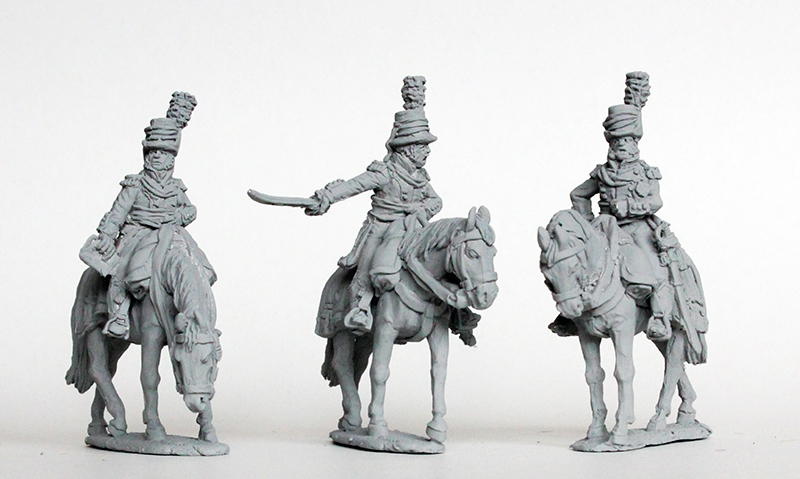Perry Miniatures Napoleonic DAN47 colonels montés figurines