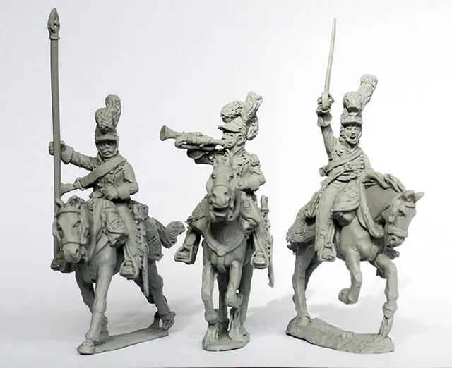 Perry Miniatures DAN 20 figurine dragons légers commandement galop