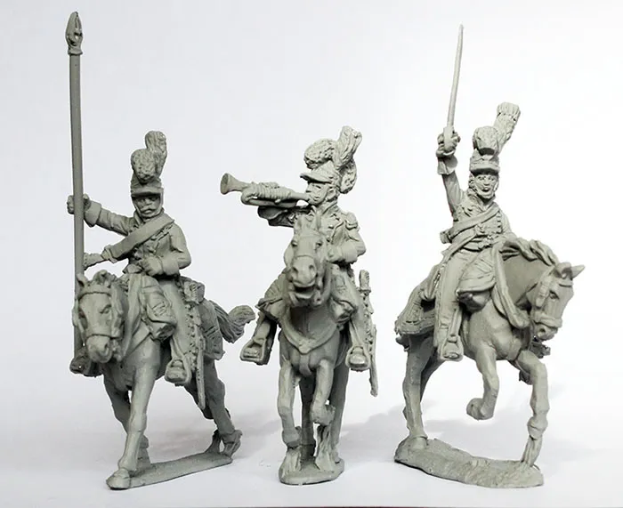 Perry Miniatures DAN 20 figurine dragons légers commandement galop