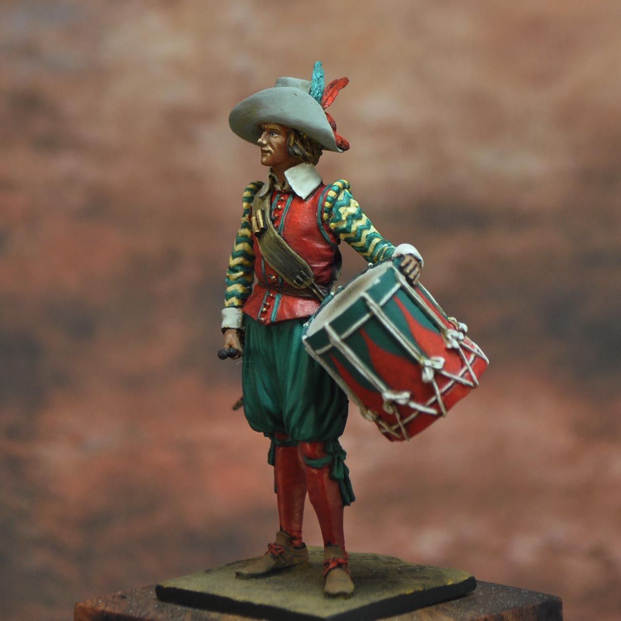 ART GIRONA General Serie Tambour Breuner figurine 1618