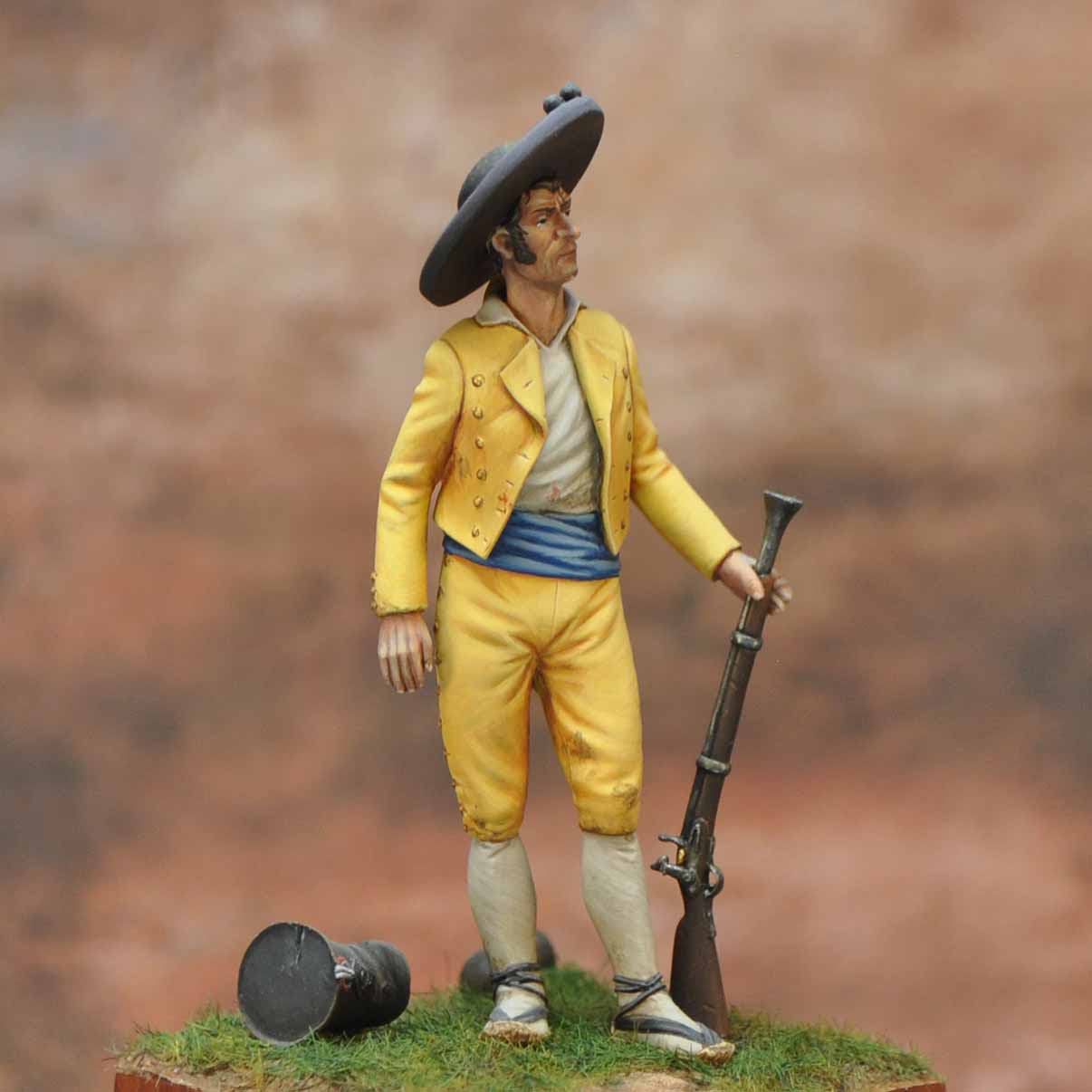 Art Girona Napoleonic Guerrillero Valenciano figurine 54mm
