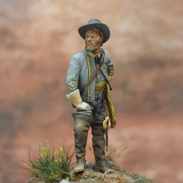 Art Girona International Confederate Cavalry General 1863 fig