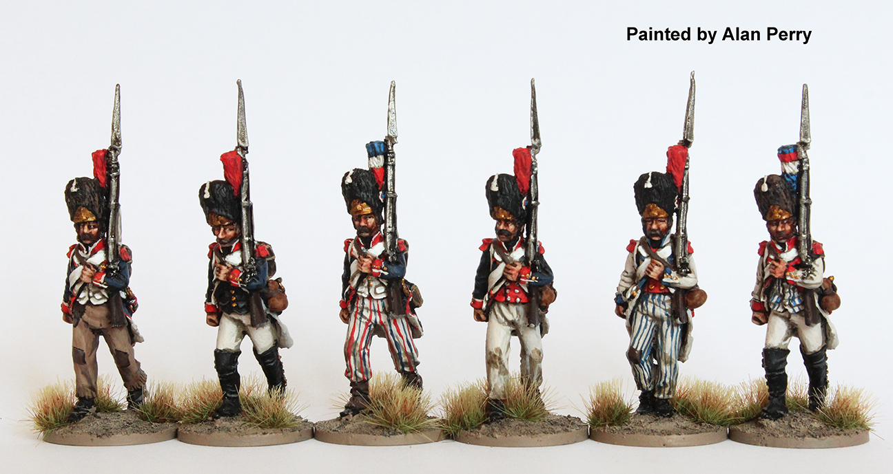 Perry Révolution REVF7 grenadiers figurines bonnet d'ours