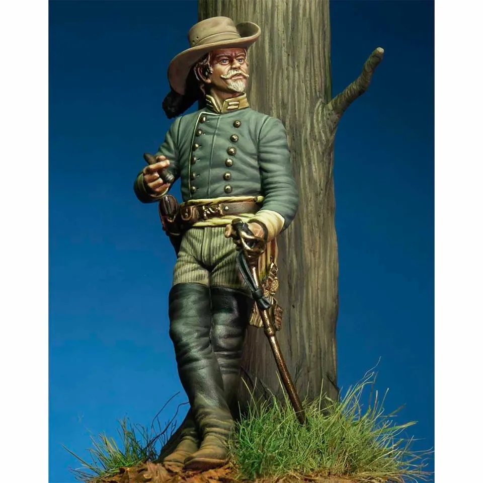 Art Girona Miniatures Confederate Cavalry figurine officier