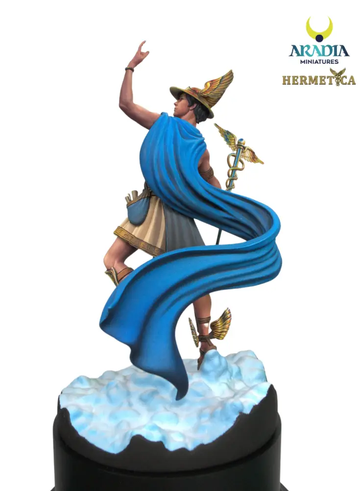 Hermetica Hermes Divine Messenger figurine STL mythologie