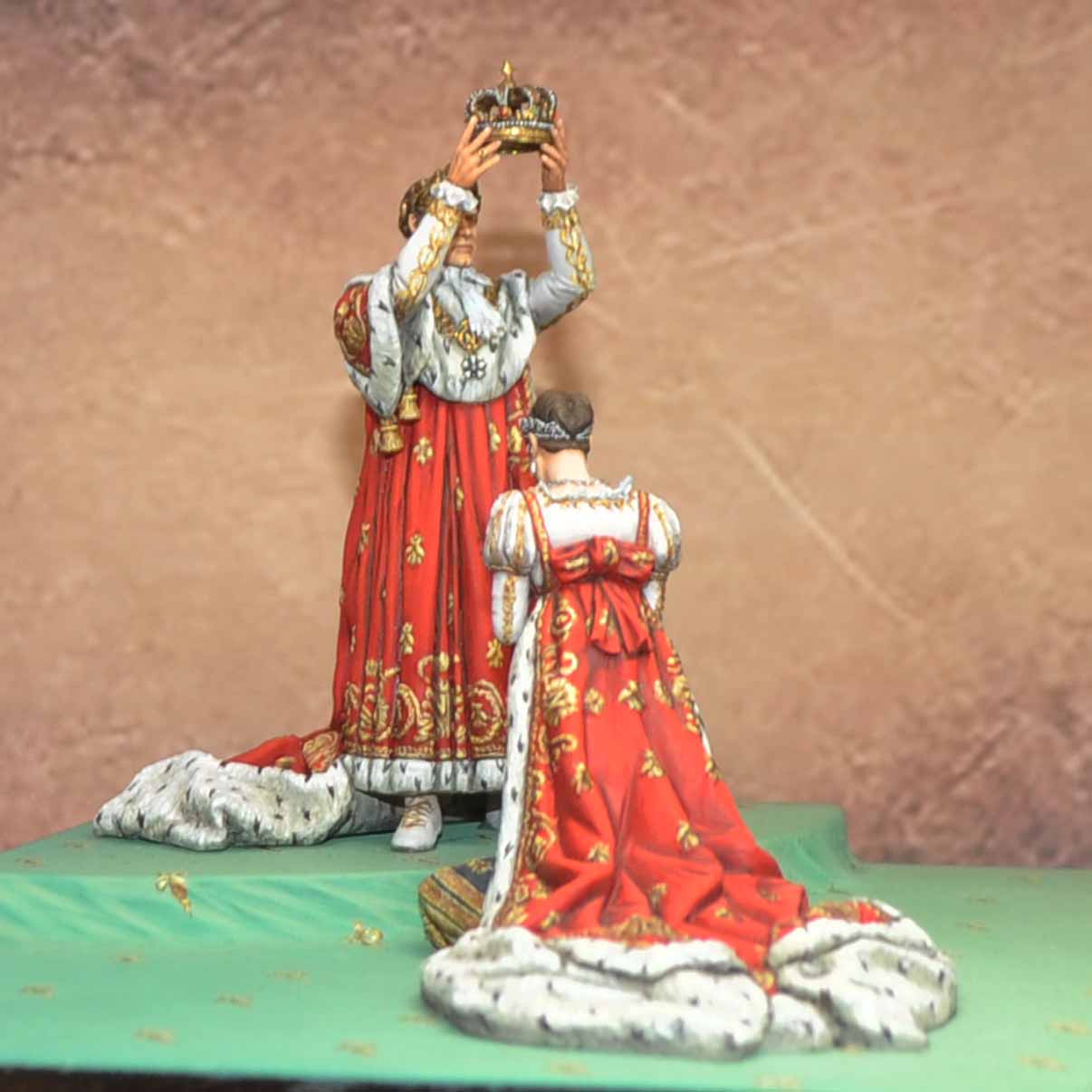 Art Girona 70mm Le Sacre de Napoléon figurine Empire 70mm
