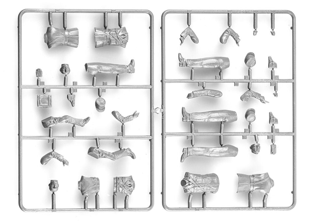 Heller Starter Kit Gendarmerie Officers 1/24 Figurines