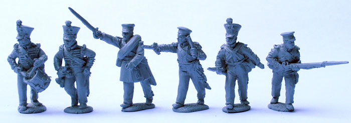 Perry Miniatures Carlist War ISA 60 figurines Royal Marine command