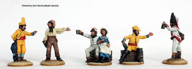 Perry Miniatures BH 145 scène de camp Péninsule 28mm