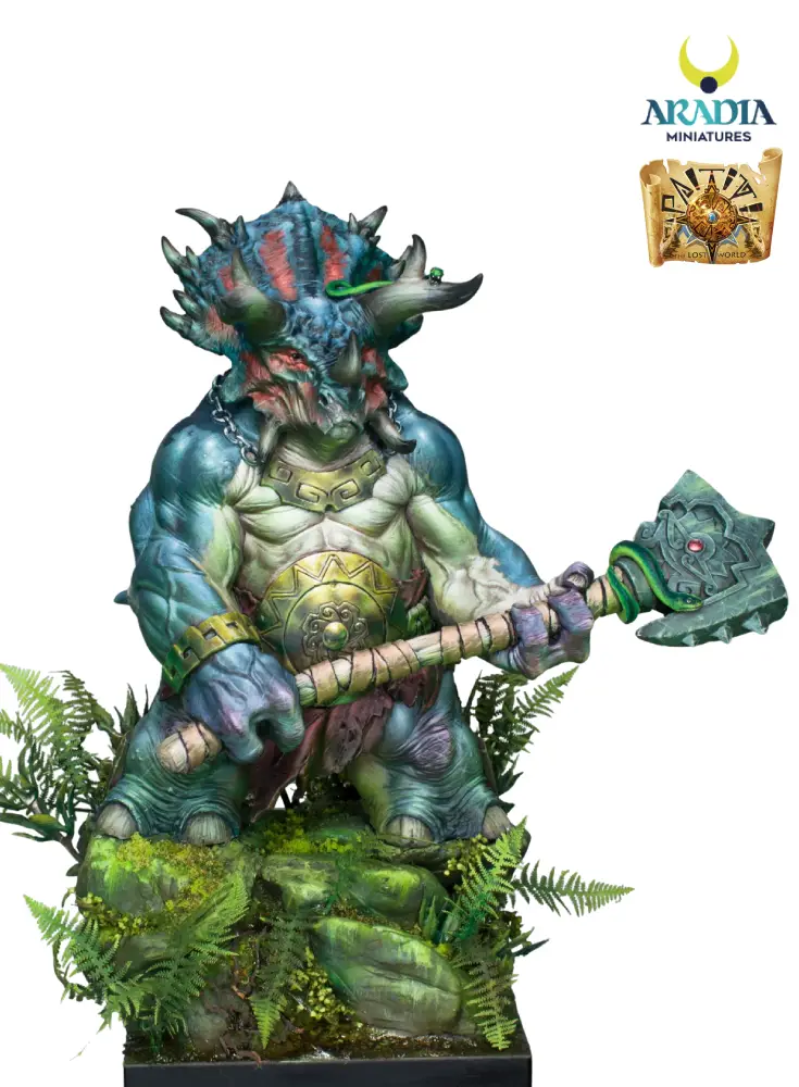 Aradia Paititi Tricebestigon Figurine résine créature à peindre