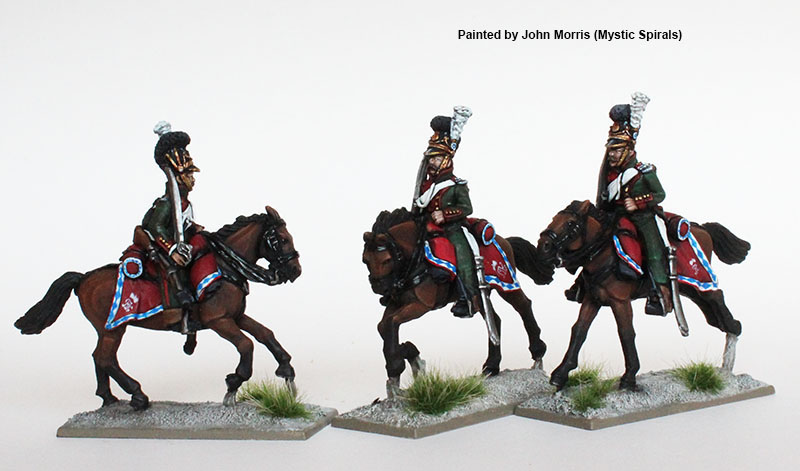 Perry Miniatures Napoleonic BAV 32 figurines chevau-légers galop