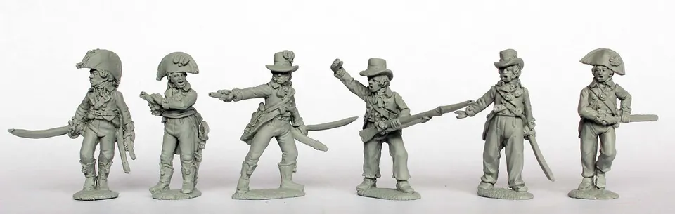 Perry Napoleonic BH 117 équipe débarquement figurines métal
