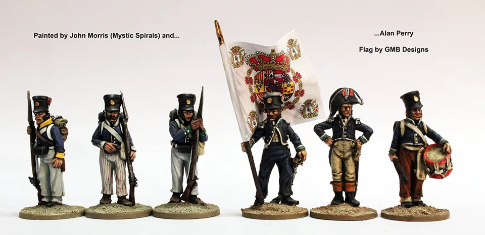 Perry Miniatures Napoleonic SPA 56 Infanterie figurines 28mm