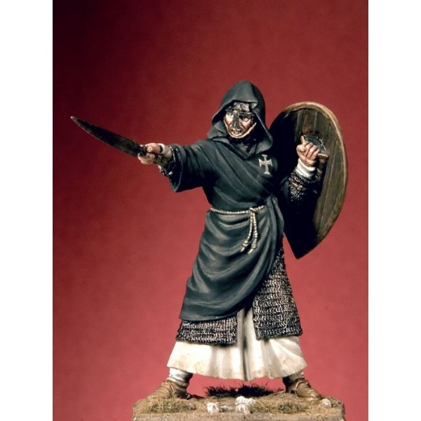 Art Girona Miniatures Brother Knight figurine 12e siècle