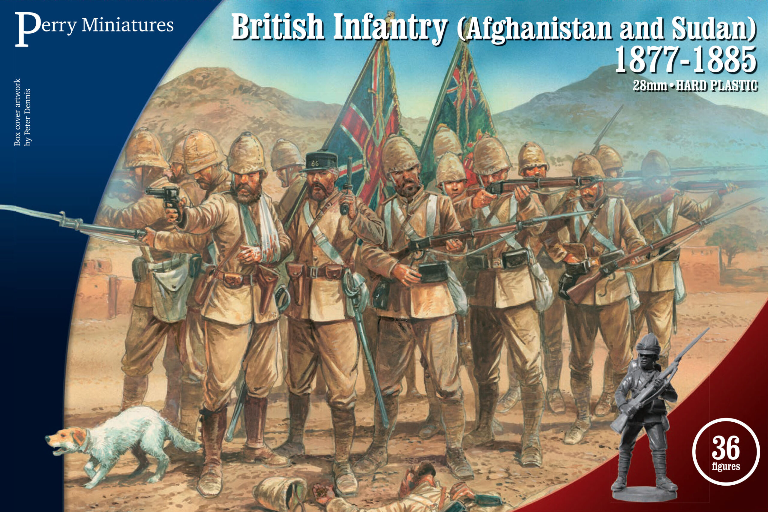 Perry Miniatures VLW1 infanterie britannique boîte 36 plastique