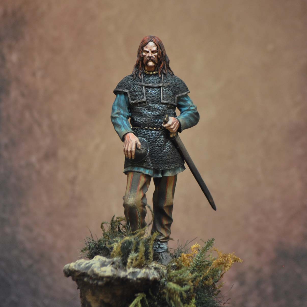 ART GIRONA 70mm Guerrier gaulois III-II av JC figurine 70 mm