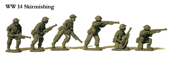 Perry World War 2 WW14 infanterie figurines 28mm BD