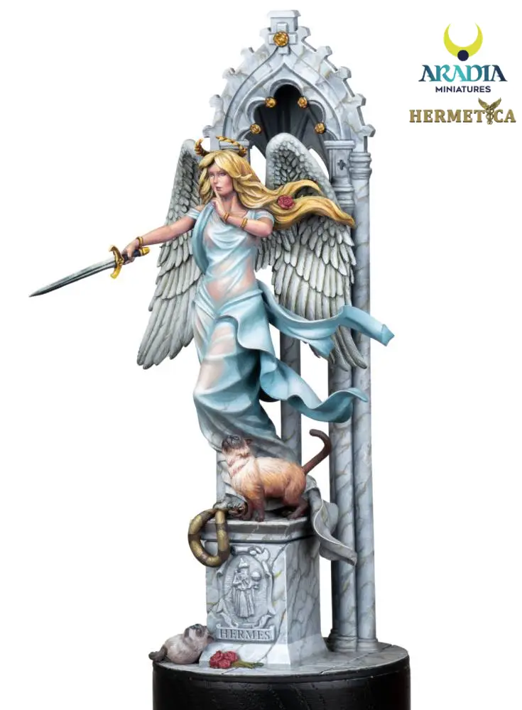 Aradia Hermetica Myriam figurine résine à peindre