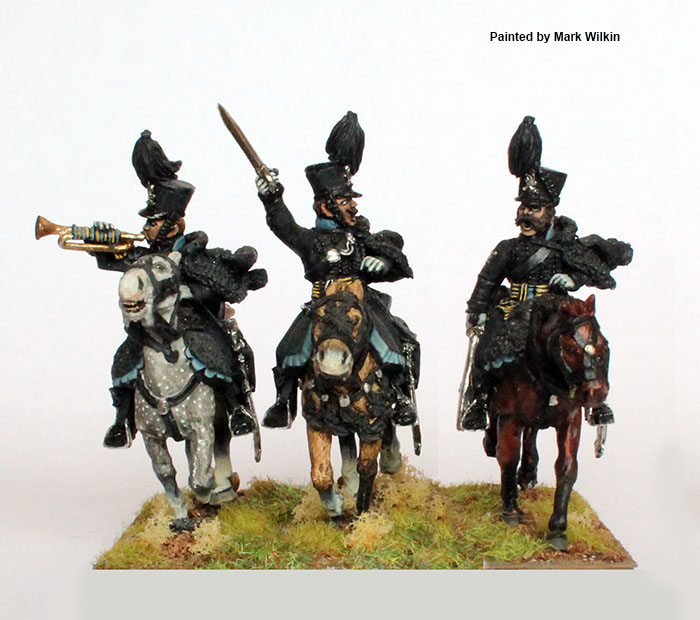 Perry Miniatures Napoleonic NBK19 hussards commandement figurines 28mm