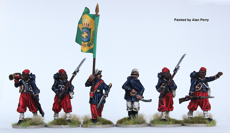 Perry Miniatures Triple Alliance TA 57 Zouaves Bahia figurines