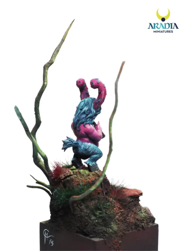Aradia Classic Fantasy Sad satyr figurine résine
