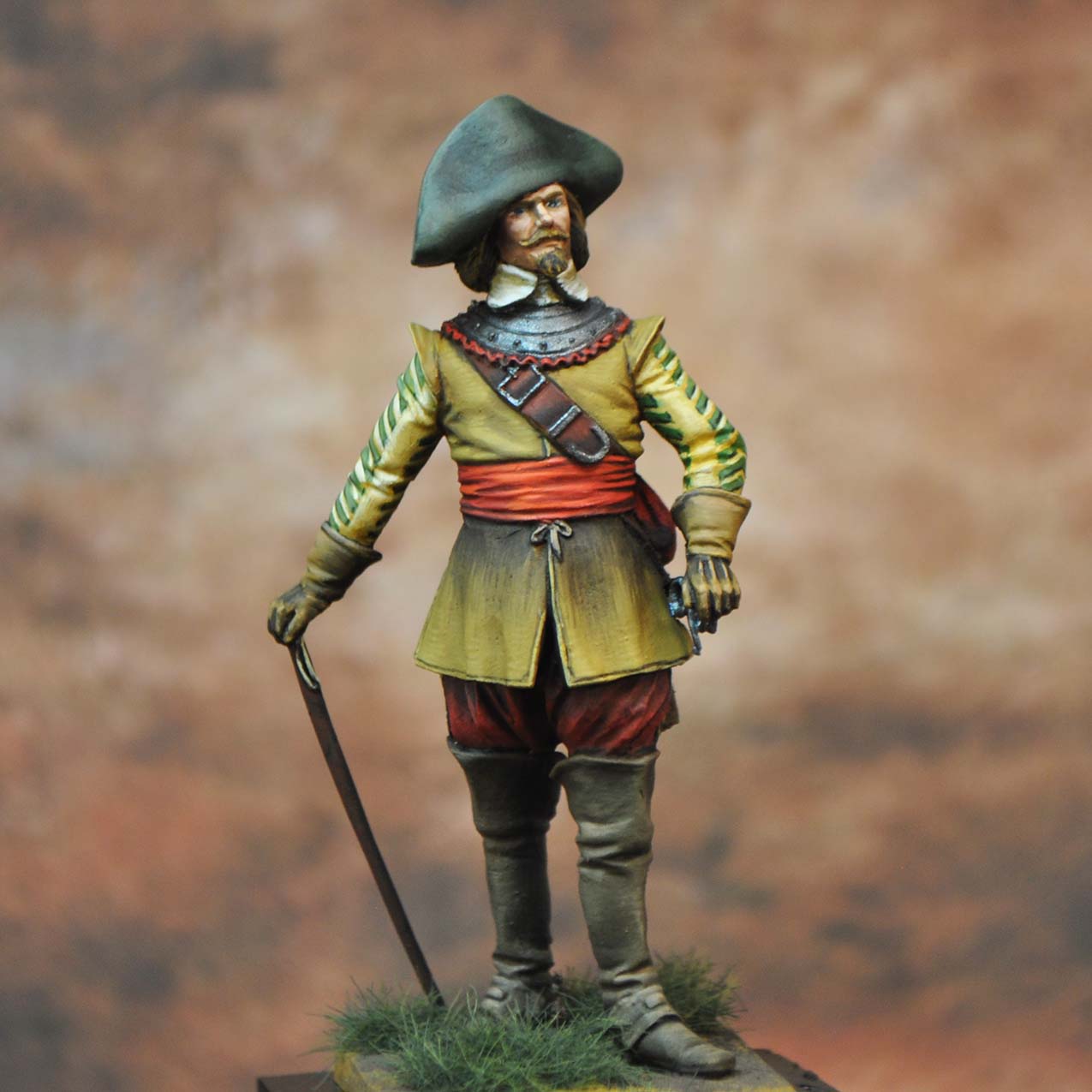 ART GIRONA General Serie Officier Chasseurs de Holk figurine 1618-1648