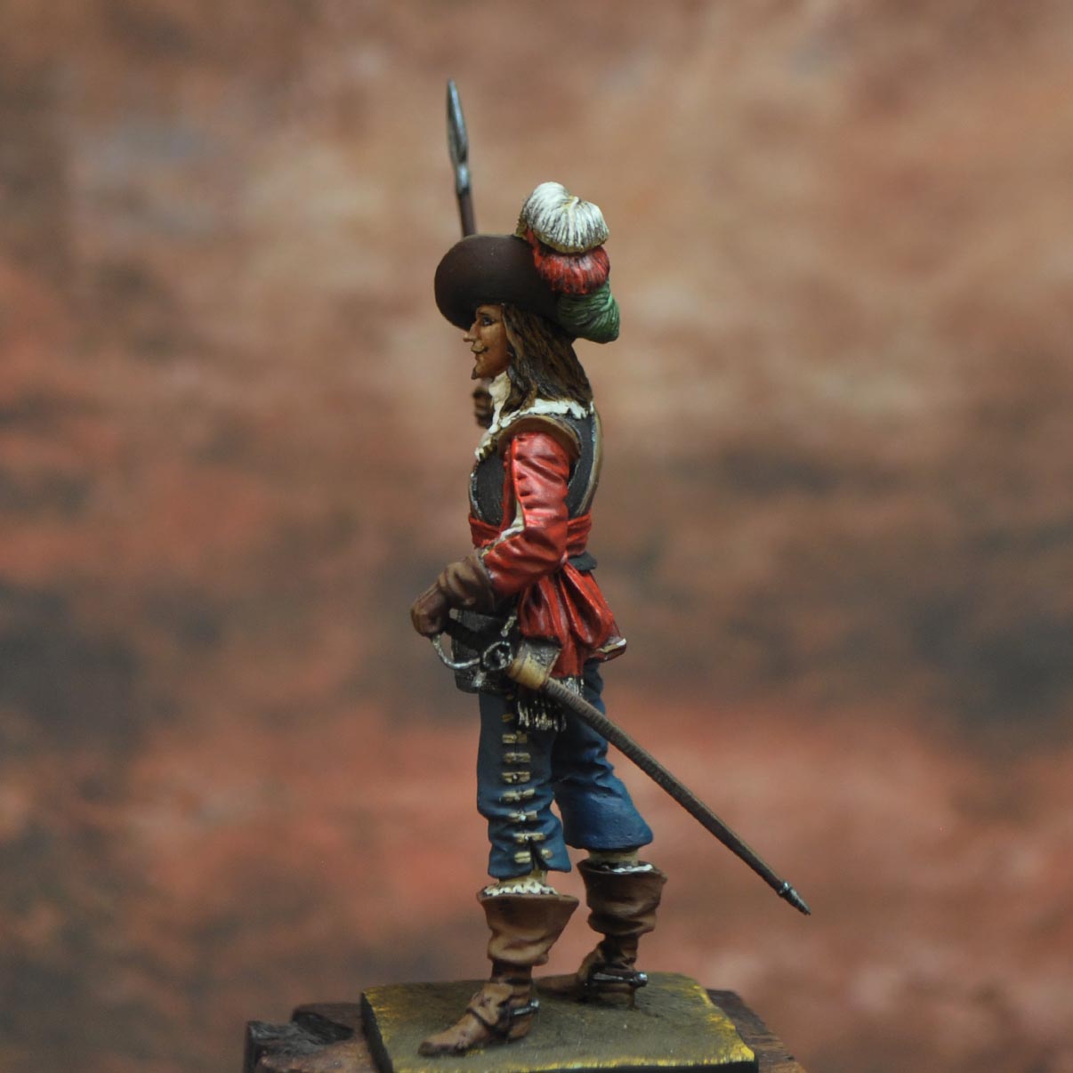 ART GIRONA General Serie Infanterie Française Officier figurine