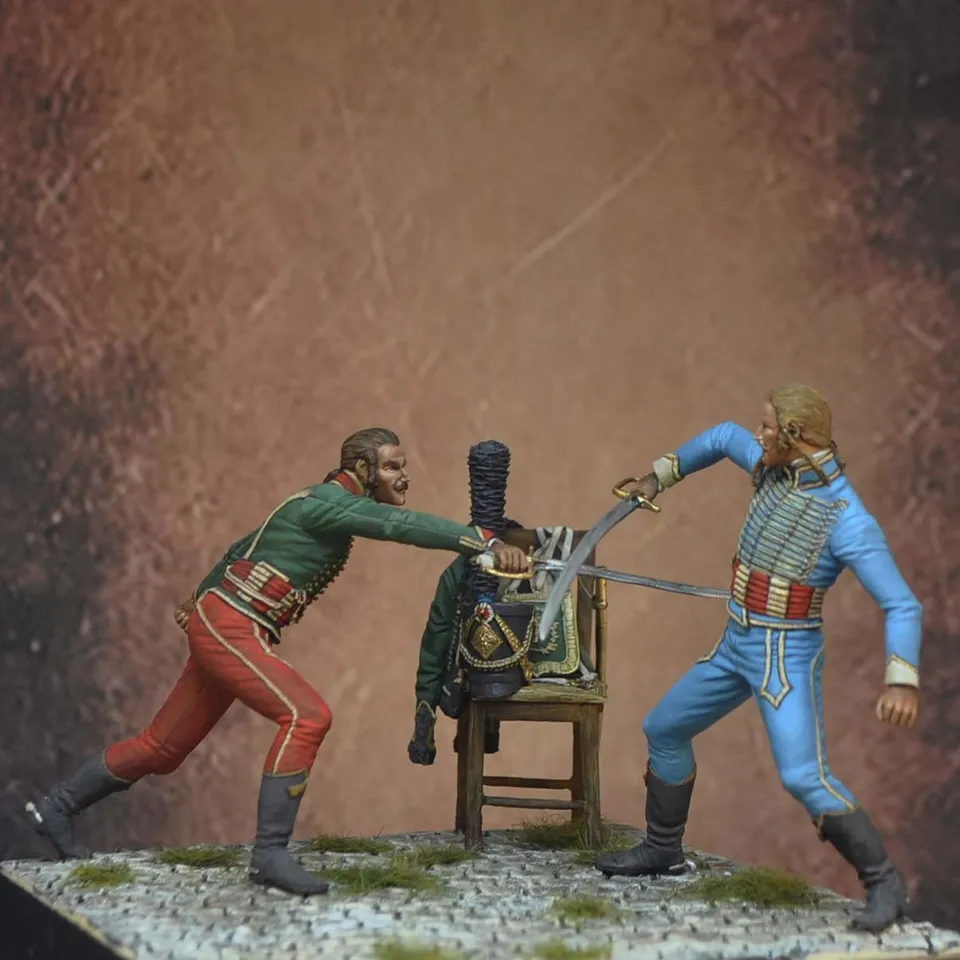 Art Girona 70mm The Duelists figurine deux personnages