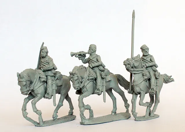 Perry BIF 37 Lancier Britannique figurine commandement galop
