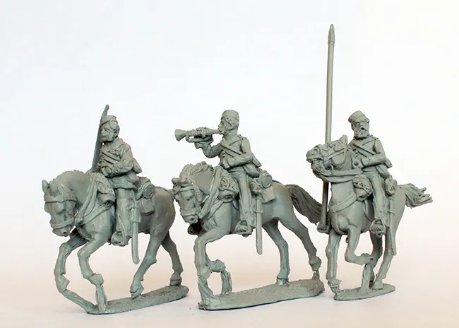 Perry BIF 37 Lancier Britannique figurine commandement galop