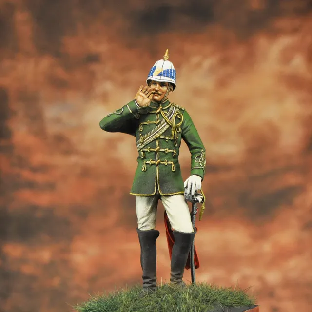 Art Girona 70mm 2nd Lancers Hyderabad Officer figurine