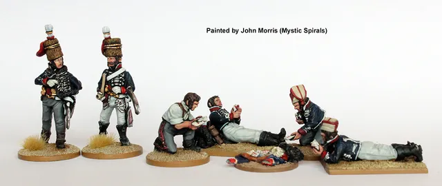 Perry Miniatures Napoleonic BH 153 figurines cavalerie légère repos