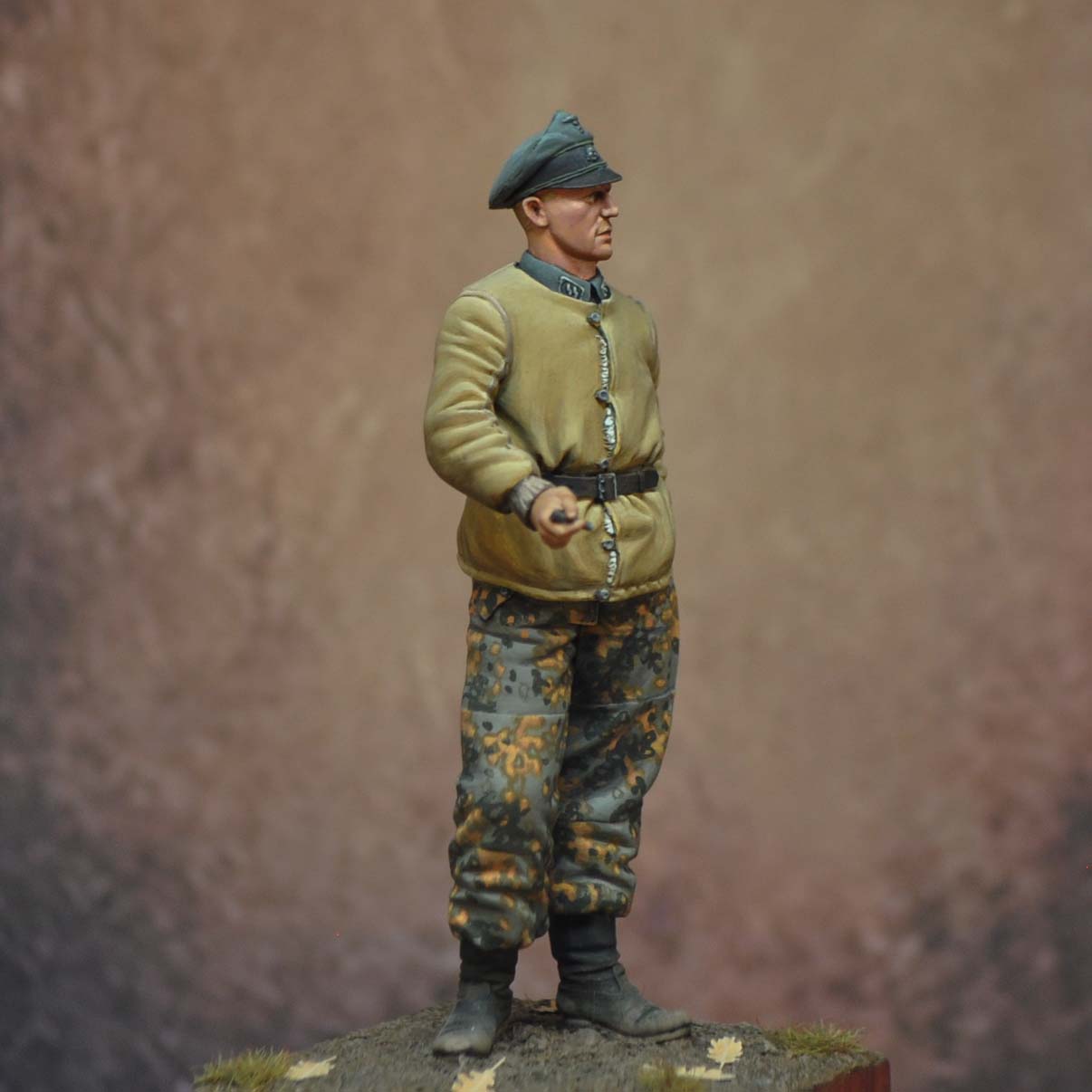 Art Girona 70mm Sturmbannführer 1944 figurine 70mm