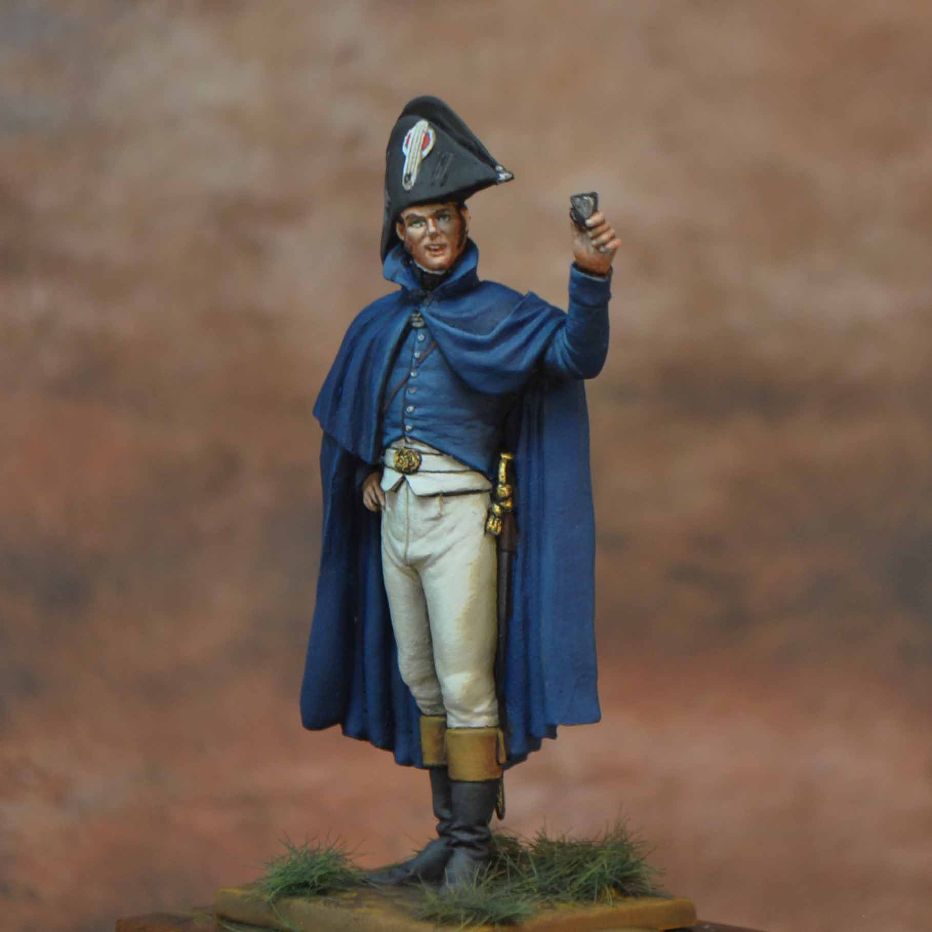 Art Girona General Serie Officier grenadiers vieille garde figurine 1803-1815