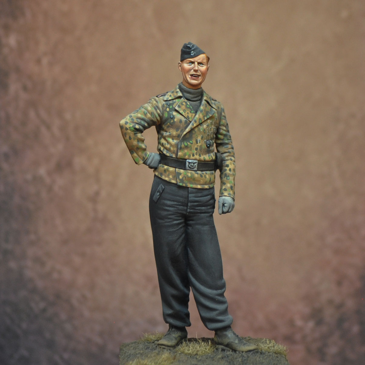 Art Girona 70mm SS Panzerschutze figurine soldat WW2